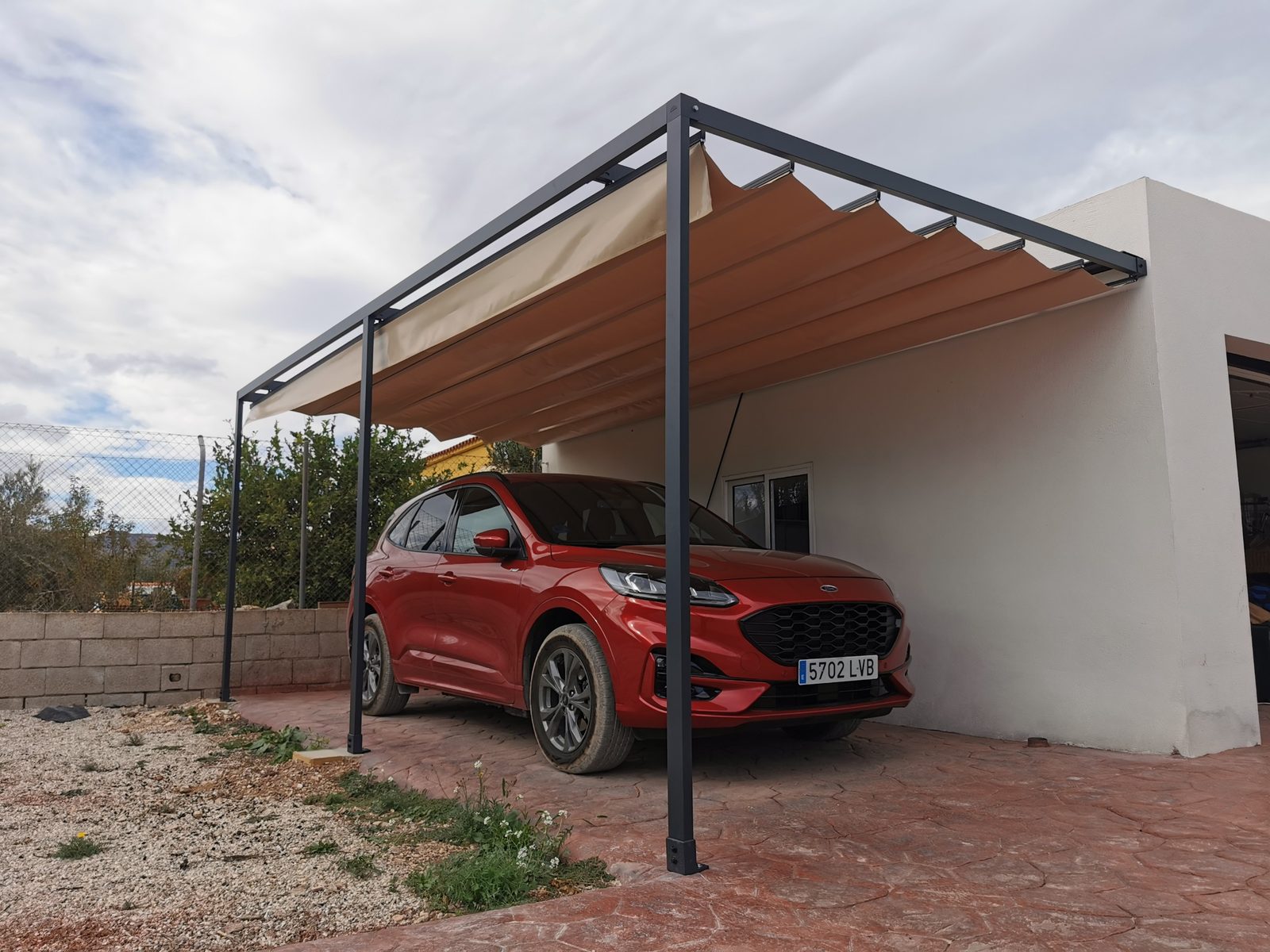 Pérgola hostelería en la Costa Blanca